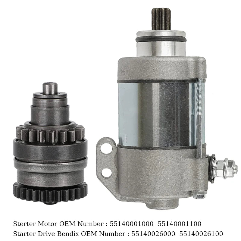 Electrical Engine Parts Starter Motor For KTM Motorcycle 250 300 200EXC 250XC 250XCW 300XC 300XCW 410W 2008-2020 Moto Acessorios