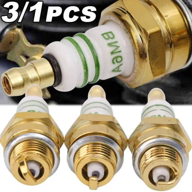 Spark Plug BM6A L7T for 2-Stroke Engine Chainsaw Lawn Mower Brush Cutter Garden Tools Small Engine Spark Plug Replacement Part