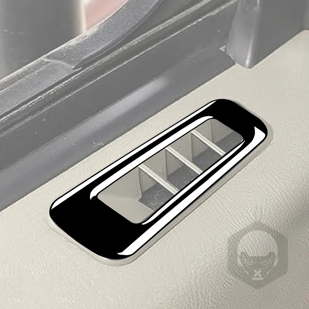 Para Hummer H2 2003 2004 2005 2006 2007 Accesorios para el coche Marco de salida de ventilación de la puerta interior Cubierta embellecedora Pegatinas Modificación