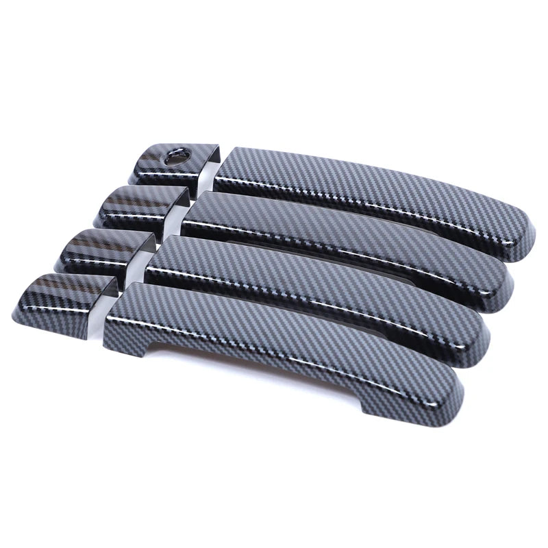 For 2005-2017/2022 Nissan Frontier car exterior door handle protective cover car decorative accessories ABS carbon fiber pattern