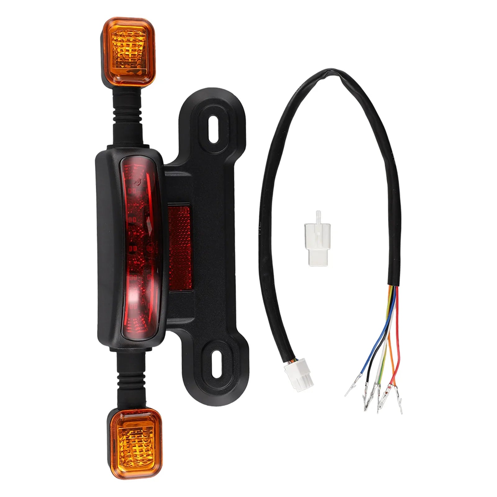 12/48/60V Electric Vehicle Rear Light Hot Sale LED Brake Driving Light Turn Signal Taillight Electric Bicycle Replacement Parts