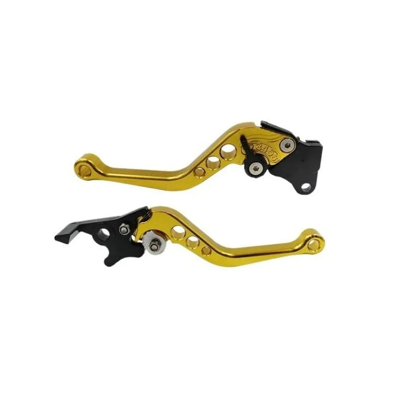 Adjustable Brake Levers for Motorcycle & Electric Car, Double Disc Clutch Brake Rod, Front/Rear Disc Brake Modification