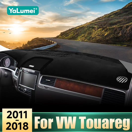 Accessories For Volkswagen VW Touareg 7P 2011-2013 2014 2015 2016 2017 2018 Car Dashboard Cover Sun Shade Mat Avoid Light Pad