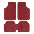 Car Floor Mats 5Pcs Universal Quality PU Leather Waterproof Auto Foot Pad Protector Automobile Interior Car Interior Accessories