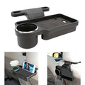 Car Rear Seat Cup Holder Back Seat Organizer Foldable Tray Car Plate Storage Universal Car Accessories