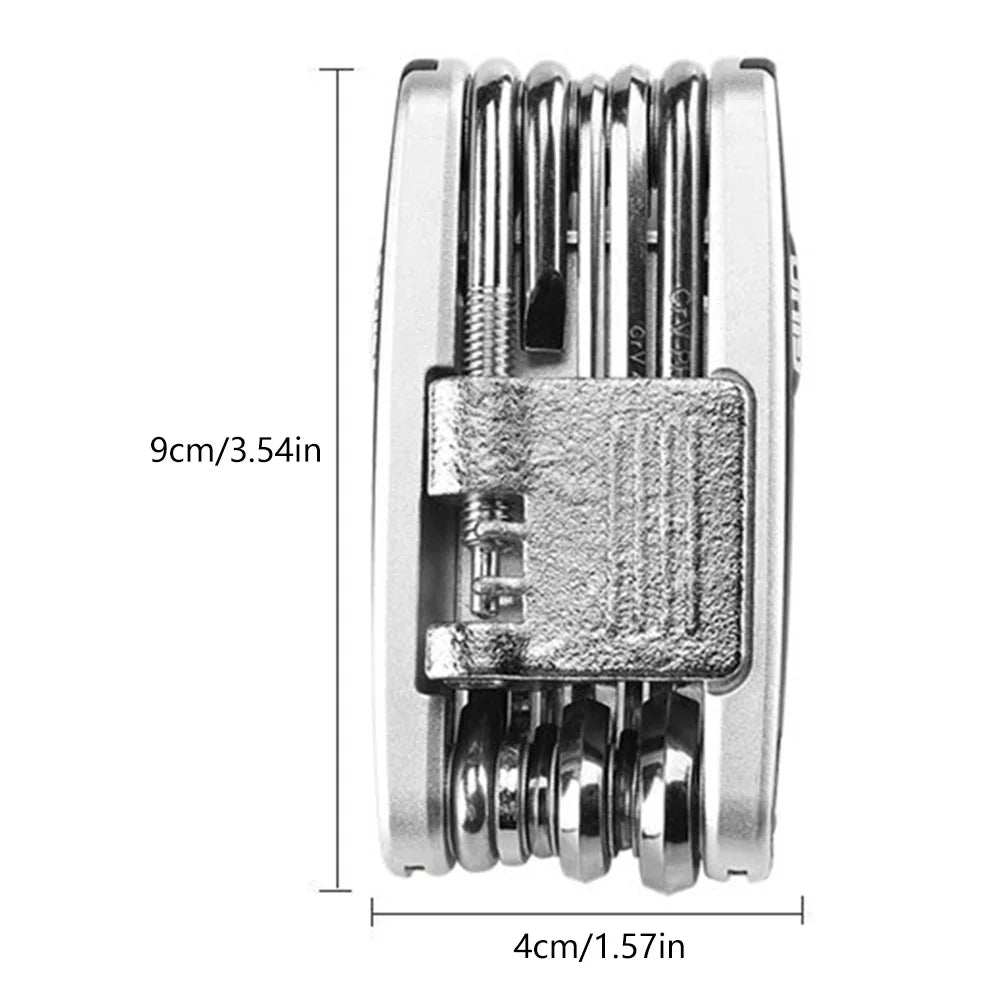 13 in 1 Bicycle Repair Tools Kit Portable MTB Road Bike Maintenance Tool Set Hex Spoke Screwdrivers Tyre Lever Allen Wrench
