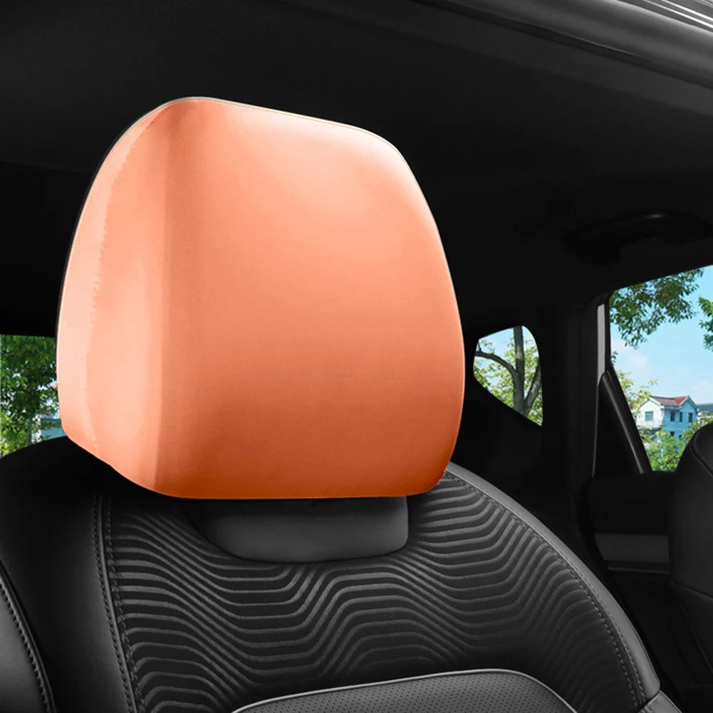 Car Seat Headrest Cover Cloth For Car Truck SUV Anti-Dirty Elastic Protective Cover Auto Universal Car Accessories 26x24cm