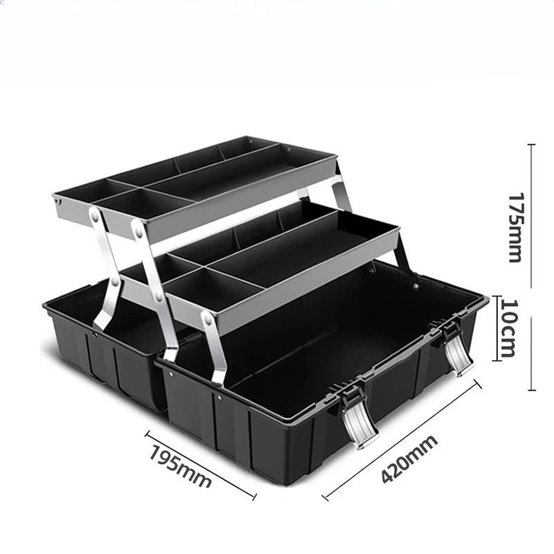 Organizer Tool Boxs Electrician Storage Tool Box Car Mechanic Accessories Suitcase Outdoor Waterproof Professional Complete