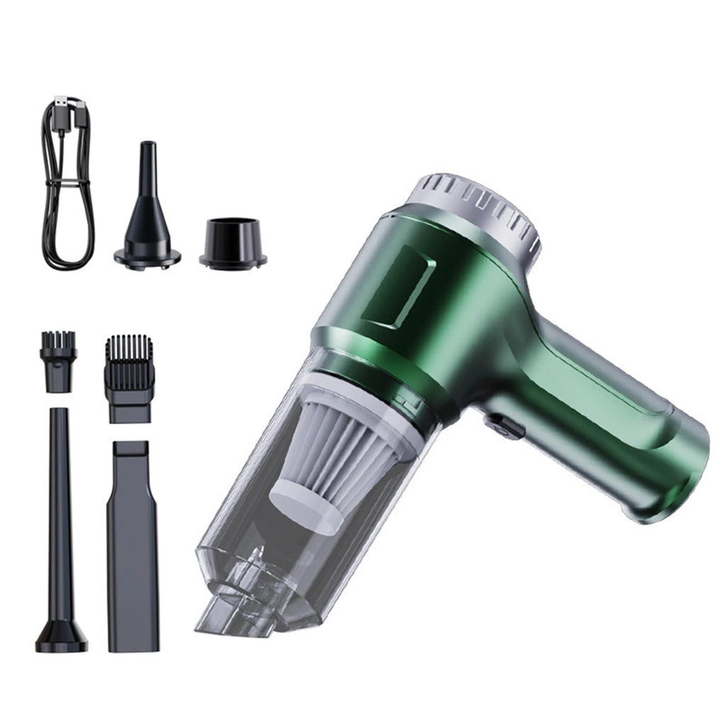 4 in 1 Wireless Handheld Vacuum Mini Car Vacuum Cleaner 11000PA High Power CordlessCar Vacuum Brushless Motor for Car Home clean