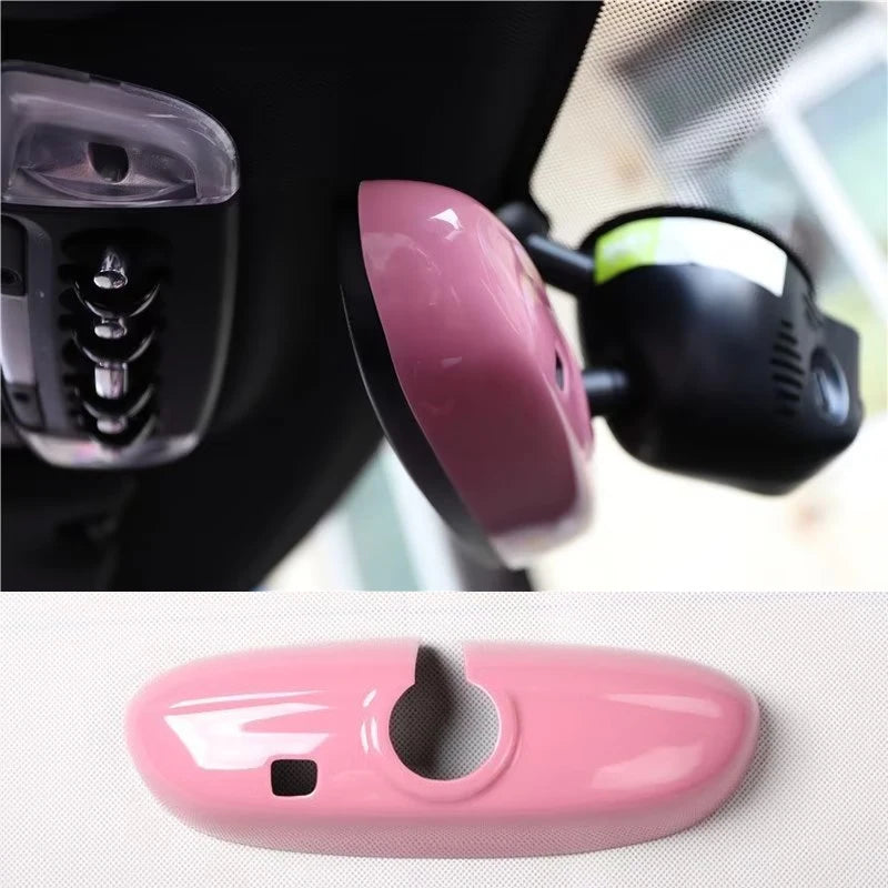 Car Interior Mirror Modification Cover For MINI Cooper S JCW F54 F55 F56 F57 F60 Car Interior Decoration Sticker Accessories