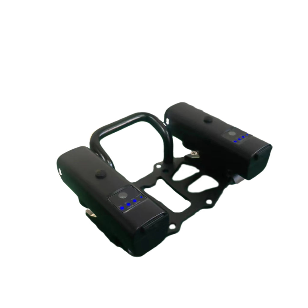 Accesorios para patinetes eléctricos de cuatro ruedas, faros para patinetas, luces de manillar, reposabrazos, iluminación de mano