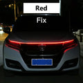 Led Car Hood Light Strip Decorative Lamp Flexible DRL Daytime Running Lights Auto Headlight Strips Car Assecories