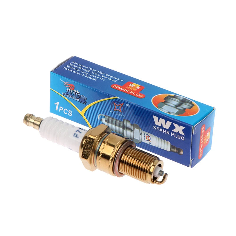 Spark Plug F7TC For Generator Lawnmower Tractor Rototiller Water Pump Go Kart Farm Machinery Parts