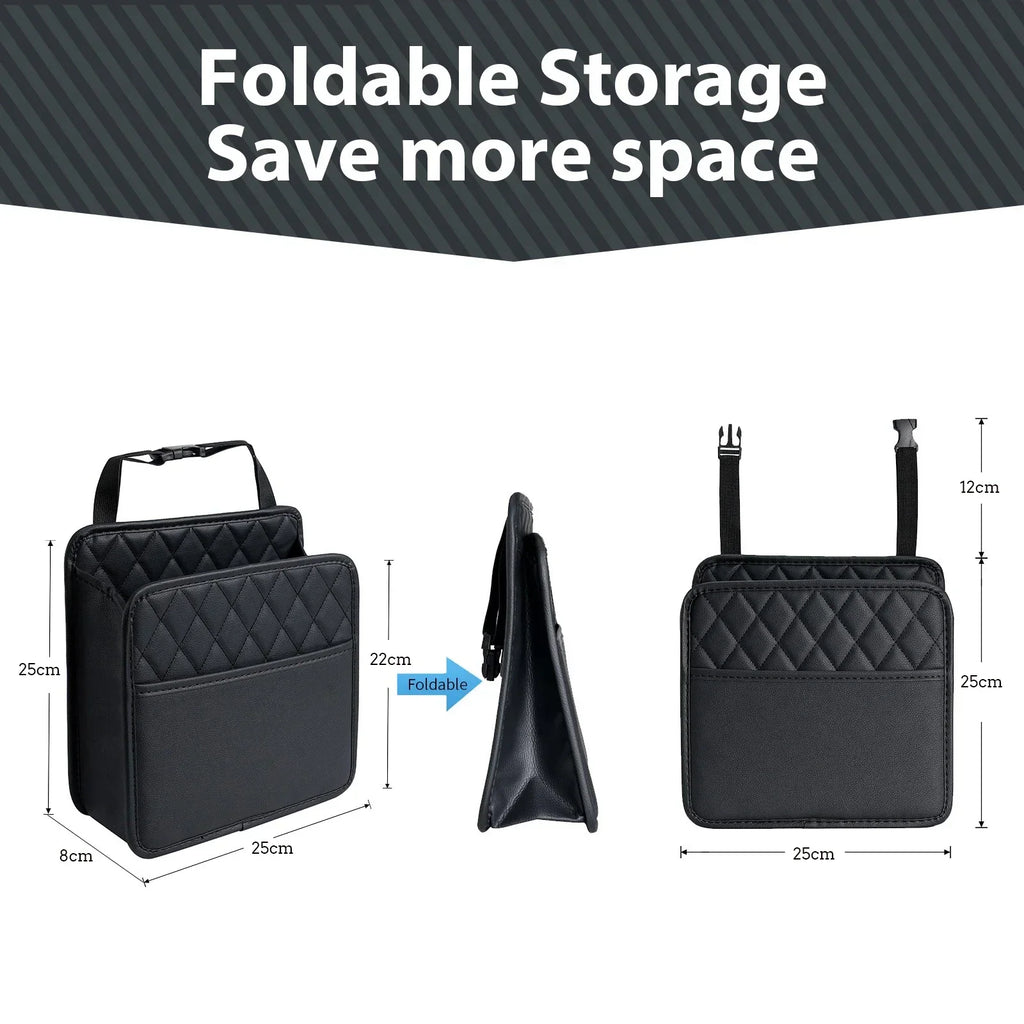 Car Backseat Storage Box Car Organizer Auto Waterproof Phone Pocket Pouch Car Back Seat Organizer Protector Hanging Storage Bag