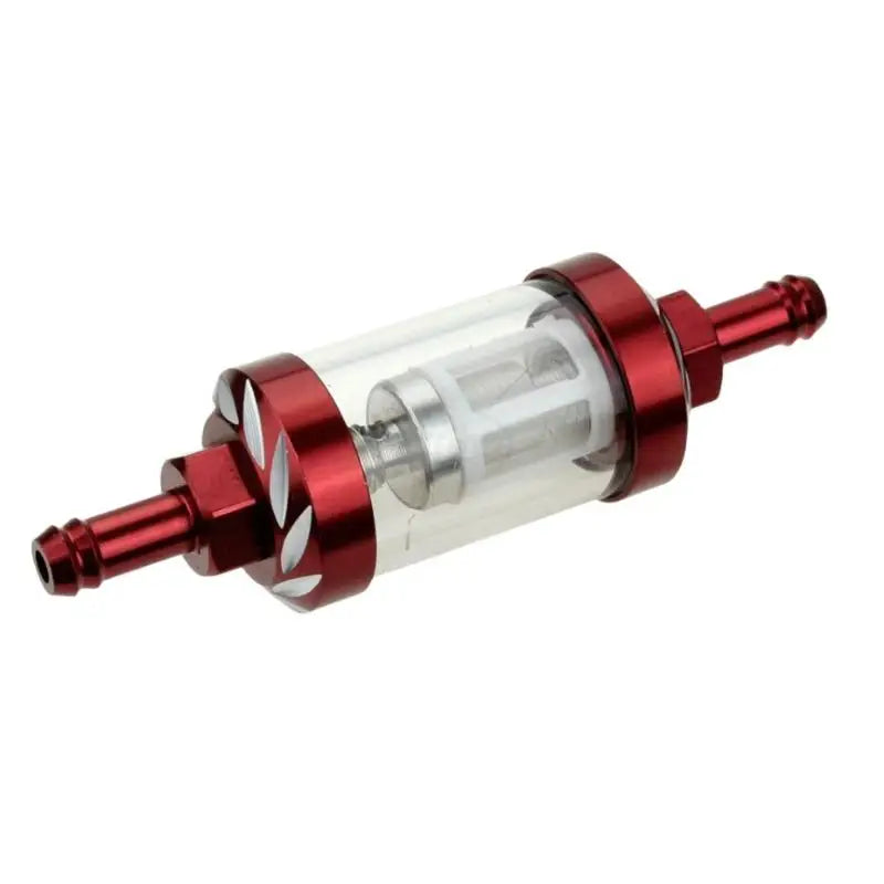 Universal Motorcycle Fuel Filter 8mm Engine Inline Carb CNC Fuel Gas Filter Motor Oil Filters Off Road ATV Accessories