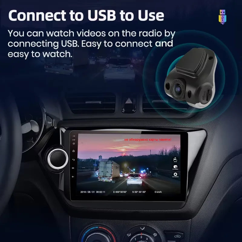 Junsun Car DVR Dashcam Full HD 720P Dash Cam For Car DVD Android Navigator ADAS LDWS Navigation Unit Auto Audio Video Recording