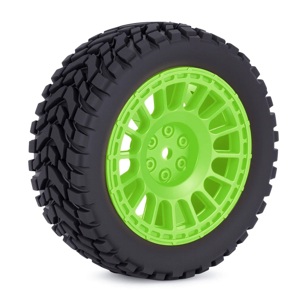 4Pcs 1.9inch Off Road Buggy Rubber Tires Wheel 75*31mm for Wltoys 144001 1/12 1/14 1/10 SCX10 TRX4 Tamiya RC Car Upgrades Parts