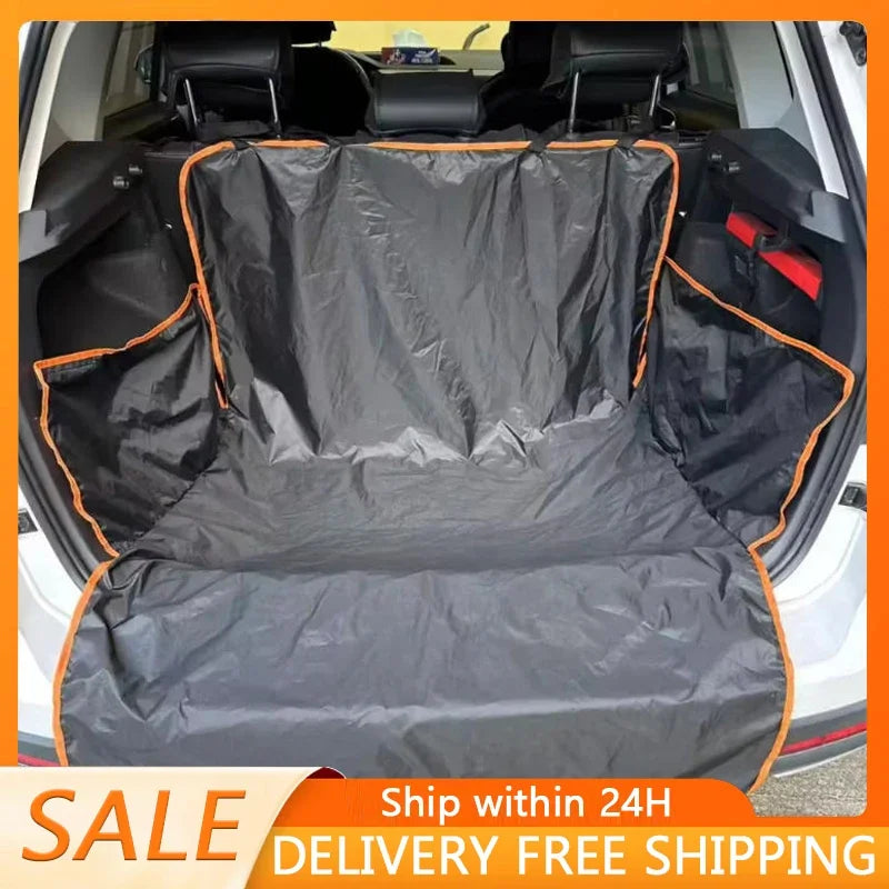 SUV Cargo Liner - Waterproof Trunk Seat Cover for Back Cargo Area, Universal Fit