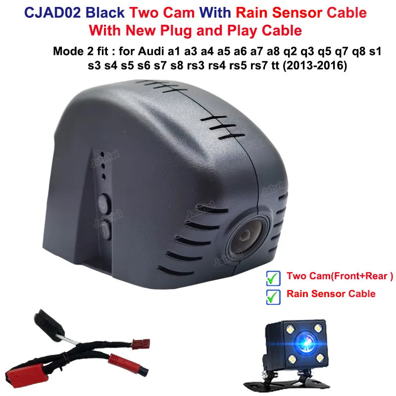 New Wifi Dash Cam Car DVR for Audi a3 a4 a5 a6 a7 a8 q2 q3 q5 q7 q8 s3 s4 s5 s6 s7 s8 rs3 rs4 rs5 rs7 tt b4 b5 b6 b7 b8 b9 8v 8p