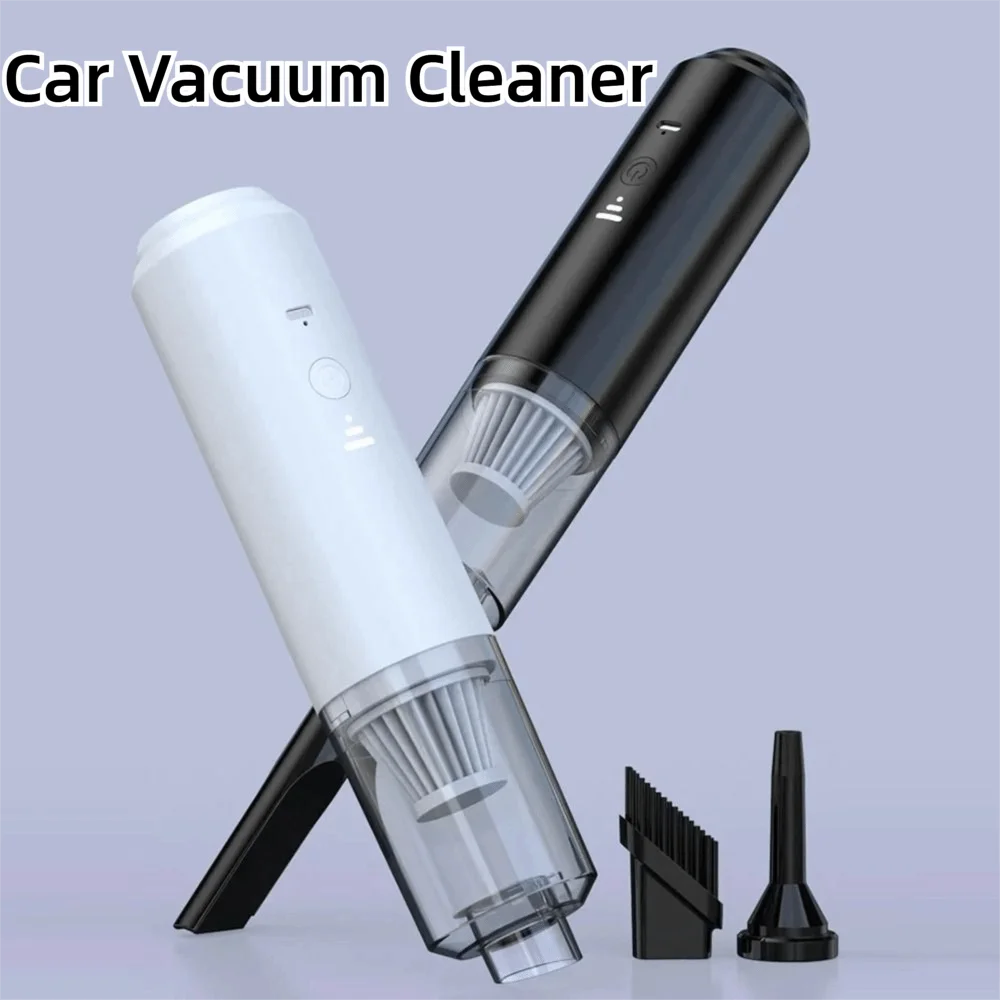 Powerful Suction Car Dust Collector Set Cordless Electric Handheld Vacuum Mini Blower Low Noise Car Vacuum Cleaner