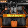 Car Floor Mats For Audi 80 Cabriolet B4 1992 1993 1994 1995 1996 Water Proof Pads Floor Carpet Car Mats Full Set Car Accessories