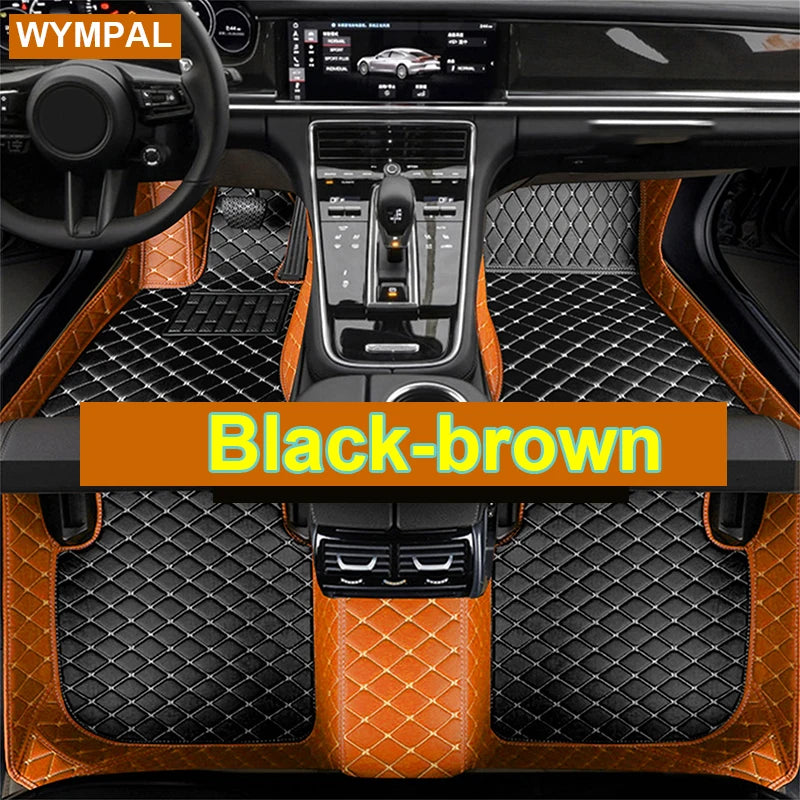 Car Floor Mats For Audi 80 Cabriolet B4 1992 1993 1994 1995 1996 Water Proof Pads Floor Carpet Car Mats Full Set Car Accessories