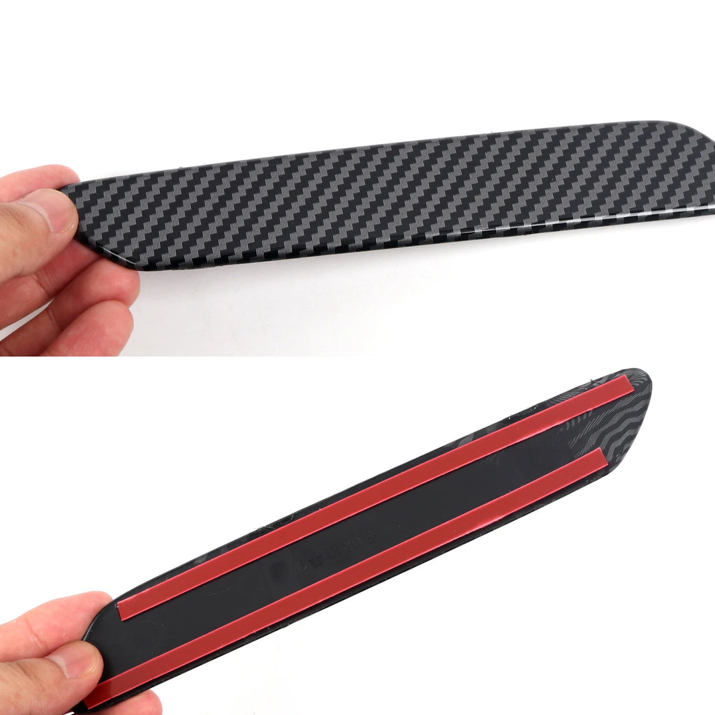 Car Accessories For Kia EV6 2021 2022 2023 2024 2025 ABS Carbon Fiber Style Exterior Door Handle Decoration Cover Trim 4pcs