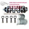 D4EB D4EA Crankshaft With Gear Crankshaft Con Rod Bearing For Kia Cerato Carens II For Hyundai Santa Fe Tucson Sonata 2.0 2.2