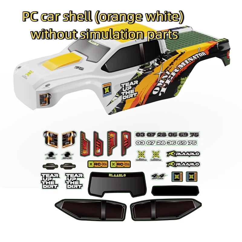 Terminator Original Accessories, Car Shell Simulation Parts, Shock Absorbers, Tires, Wheel Hubs, Servo Mounts, Cvd, Etc