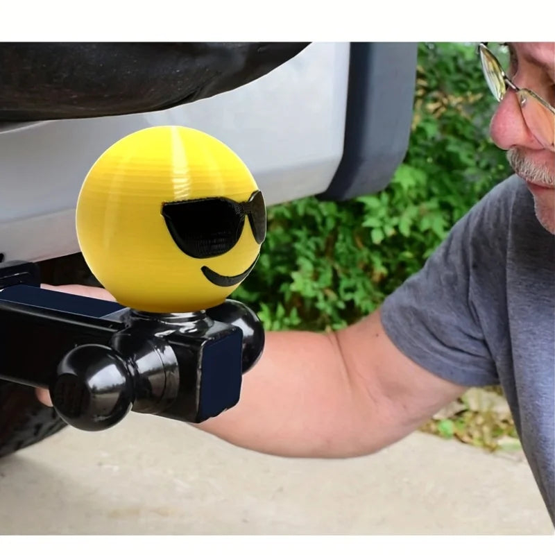 1 tapa para gancho de remolque, tapa para bola de remolque, tapa para barra de remolque, protección universal para enganche de remolque, para camiones, SUV, accesorios para coche.