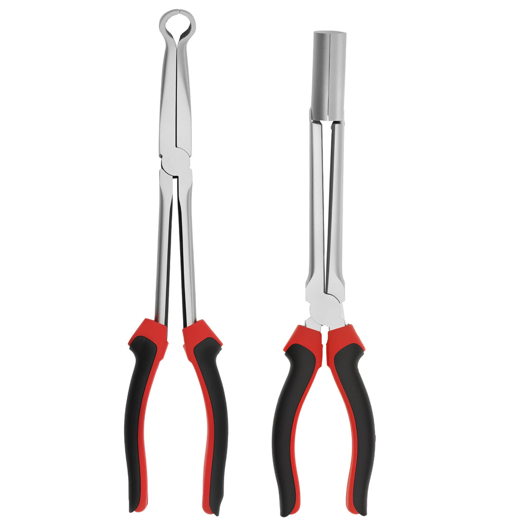 Alicates para quitar cables de bujías de coche, extractor de bujías tipo manguito y alicates redondos para bujías, extractor para quitar cables de bujías