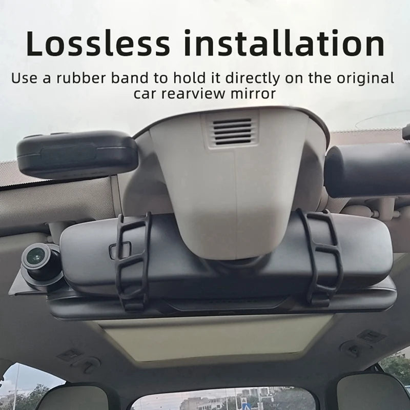 9.36 Inch Touch Screen Wireless Carplay Car Stream Media Dashcam DVR Rearview Mirror Dash Camera Recorder Night Vision