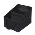 Car Seat Organizer Bag – Passenger Side Storage, Foldable Small Vehicle Storage Bag, with Safety Belt, Car Backseat Storage Box