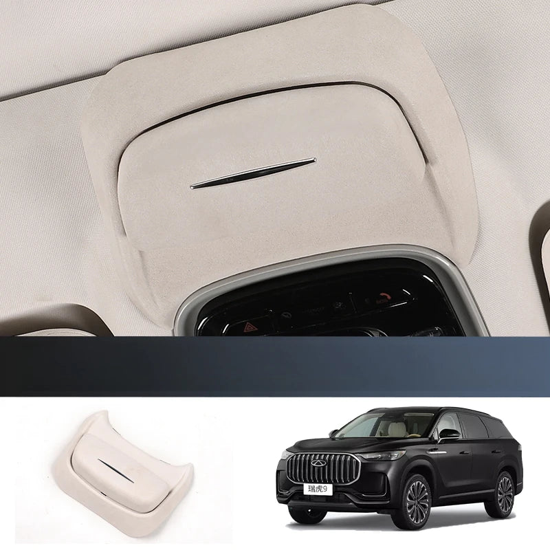 For Chery Tiggo 9 Car Glasses Case Roof Sunglasses Storage Clip Car Interior Modification Accessories Artifact Cars Accessories