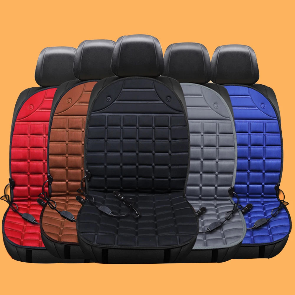 Car heated seat cushion Car seat cover Heated seat cover Car power supply heated seat backrest