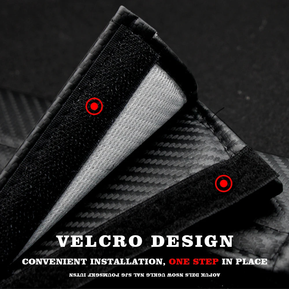 Car Seat Belt Carbon Fiber Safety