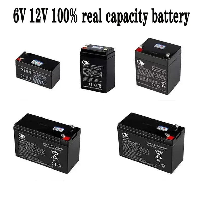 Children's Electric Vehicles Toy Cars Motorcycles Baby Strollers Battery 6V5Ah 8Ah 10Ah 12Ah,12V5Ah 7Ah 8Ah 12Ah