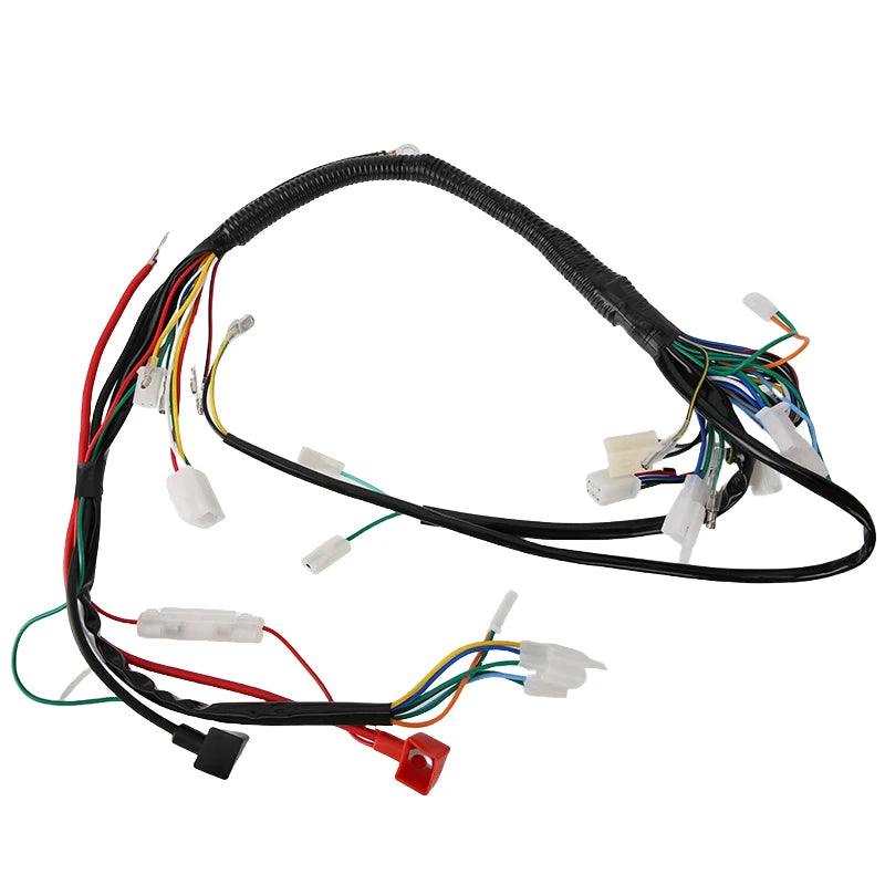 ATV four-wheel ATV accessories are suitable for off-road motorcycle four-wheel drive kart assembly line vehicle wiring harness