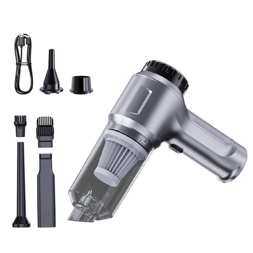 4 in 1 Wireless Handheld Vacuum Mini Car Vacuum Cleaner 11000PA High Power CordlessCar Vacuum Brushless Motor for Car Home clean