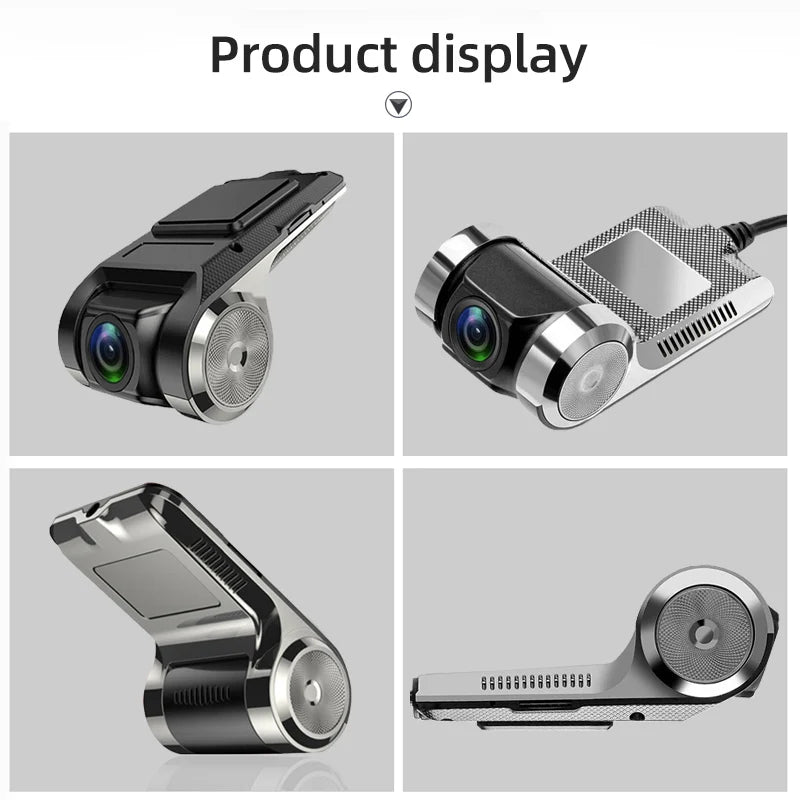 ADAS DVR For Car DVD Android Player Navigation Full HD Car DVR USB ADAS Dash Cam Head Unit Auto Audio Voice Alarm LDWS G-Shock