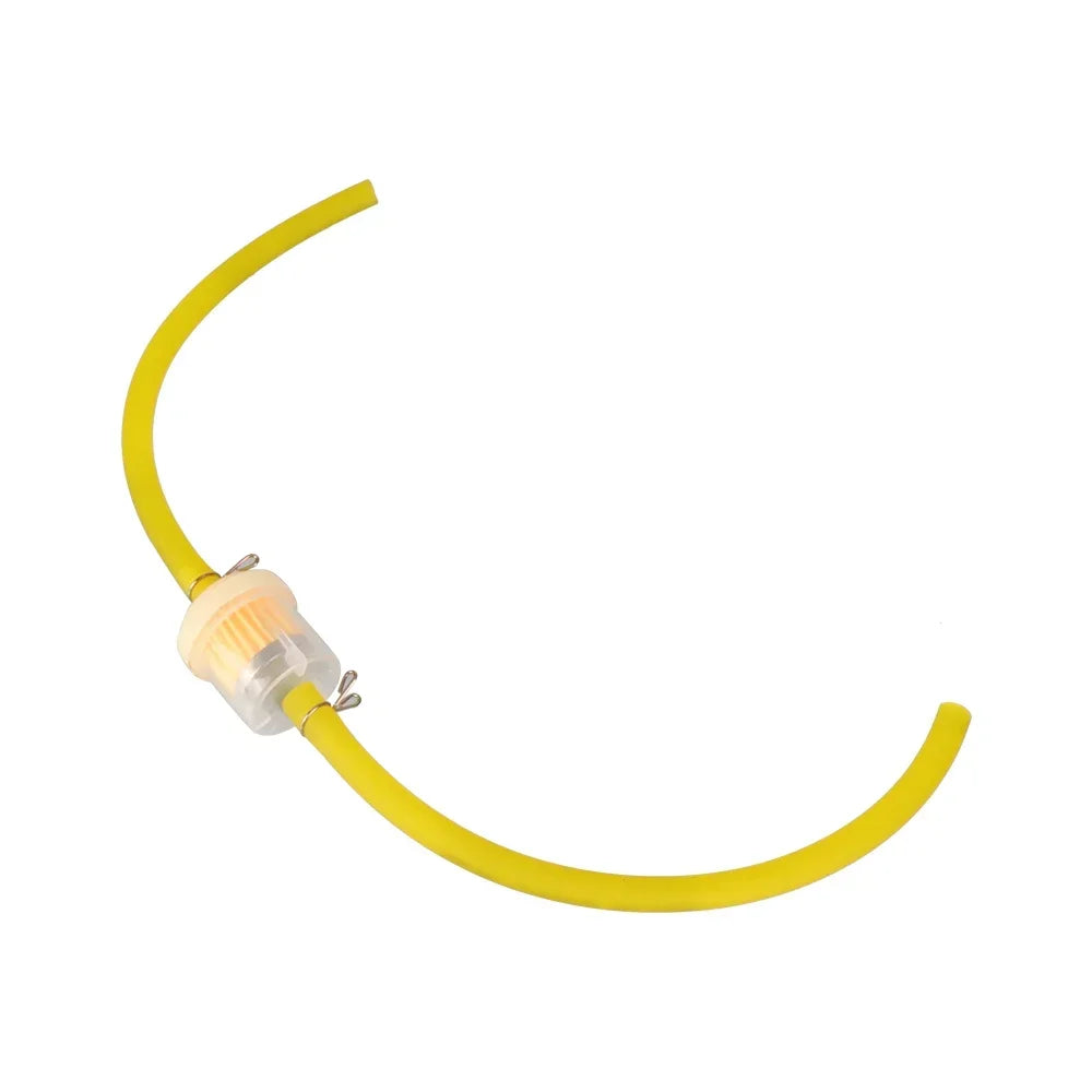 6mm Plastic Fuel Filter with Petrol Line Hose for 49cc 50cc 110cc 125cc 150cc Dirt Bike ATV Honda Yamaha Kawasaki Quad Kart