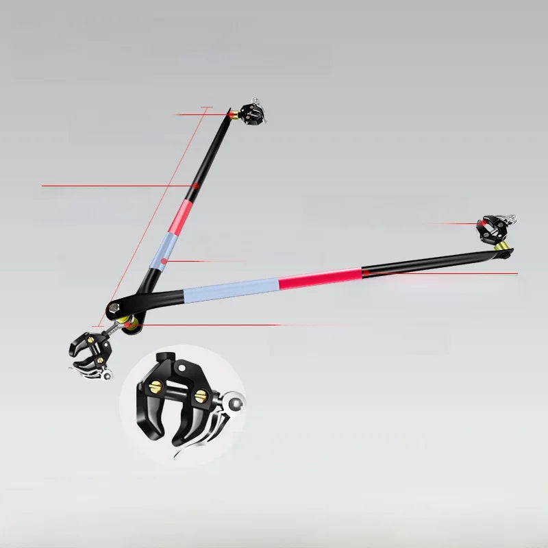 Brenta Qui Release Hitch Connector Cam Car Bicycle  Vehicle Trailer Towing Bar Portable op Cart Link Bar