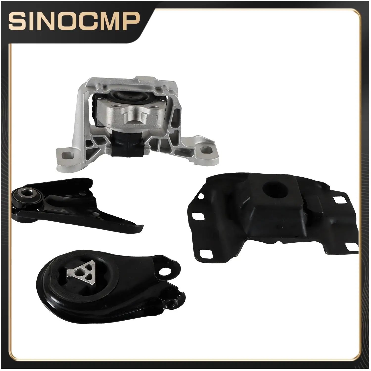 4PCS Engine Motor & Trans Mounts A4403 A4404 A4405 A4418
 For 04-09 Mazda 3 2.3L Automobile Engine Bracket Gearbox Parts