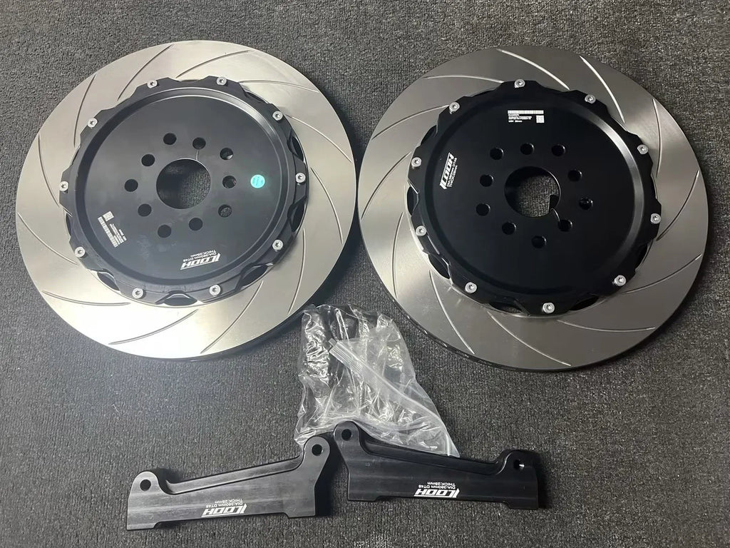 High-performance front brake kit with 6 pot brake calipers and 355*32mm brake discs suitable for Haval Jolion 2025 19-inch wheel