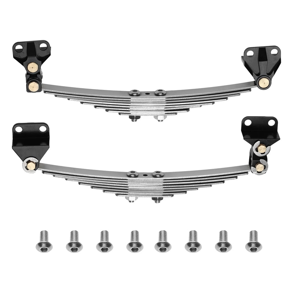 1 Pair Front Suspension Steel Leaf Spring Lifting Lug Set for 1/14 Tamiya RC Tractor Trailer Truck Model Car Upgrade Parts