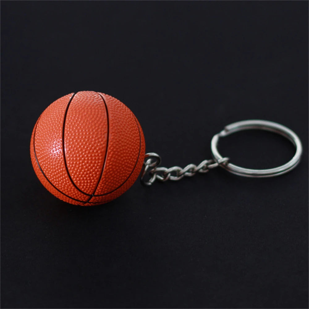 Car Accessories Special Soccer Car Pendant Fun Keychains Key Ring Bag Pendant Ball KeyChain Key Holder