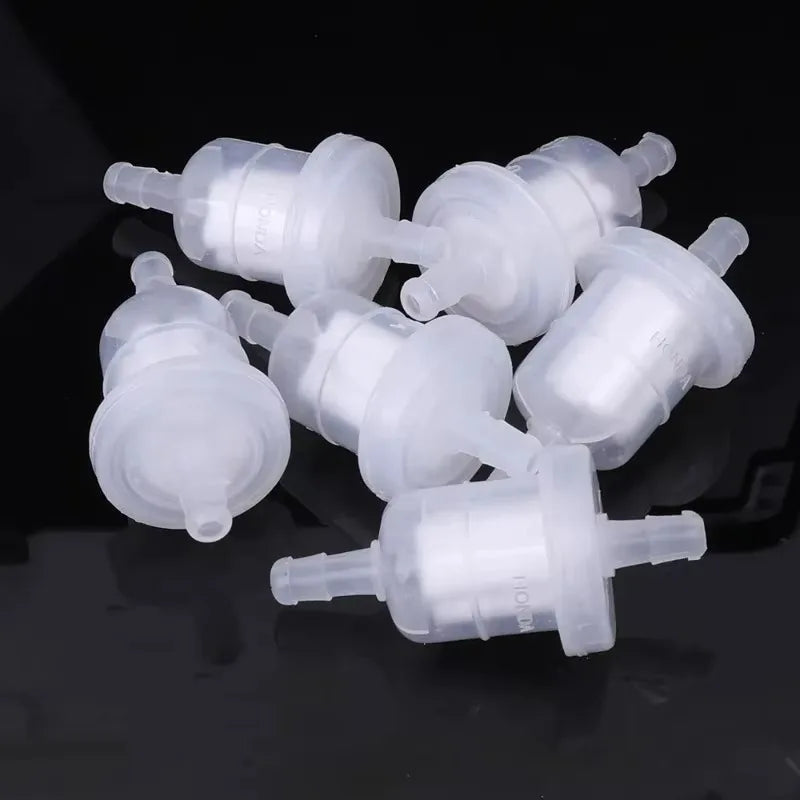 Plastic Fuel Gas Fuel Filter 110/125/150/175/200 Displacement for Atv Dirt Bikes Go Karts Scooters Etc Universal Car Accessories