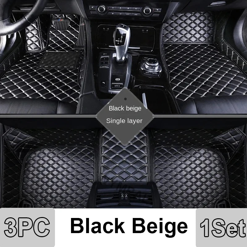 Car Floor Mats For Honda Civic 2005~2010 MK8 Anti-dirt Pads Auto Accessoires Non-slip Pads Waterproof Floor Mats Car Accessories