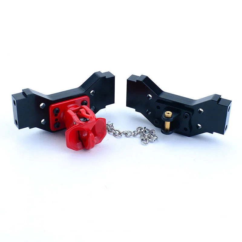 RC Dump Truck Metal Tail Boom Trailer Hitch Hook for 1/14 Tamiya SCANIA 770S R620 VOLVO BENZ Arocs MAN TGX LESU Car Accessories
