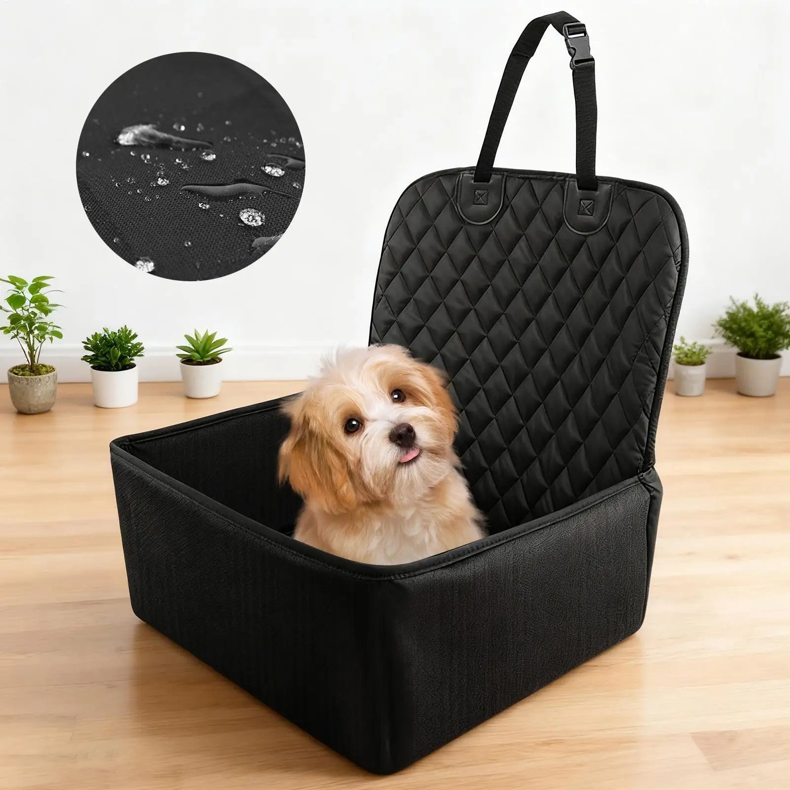 Pet Safety Car Seat Cushion Car Front And Rear Pet Carrier Mat Car Travel Dog Bed for Bed Barrier Backseat Truck